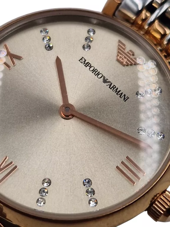 ZEGAREK DAMSKI EMPORIO ARMANI AR1840 SREBRNY