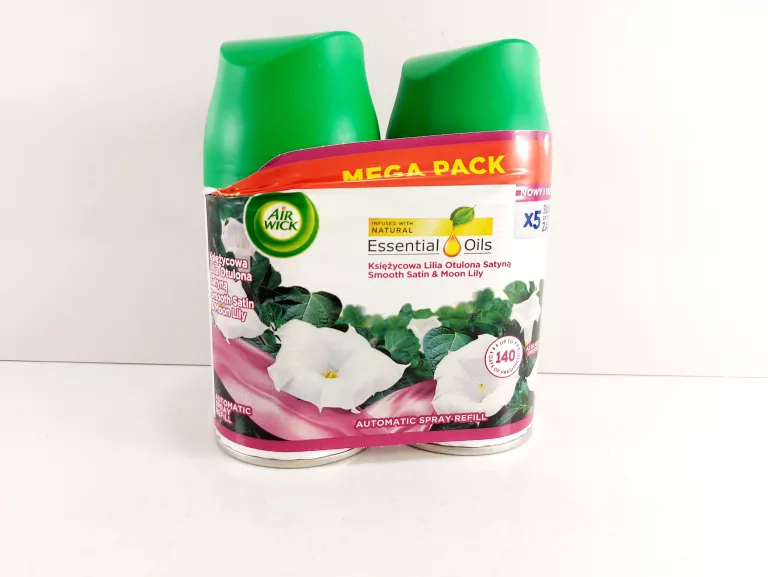 AIR WICK KSIĘŻYCOWA LILIA OTULONA SATYNĄ ZAPAS / WKŁAD 2 X 250ML