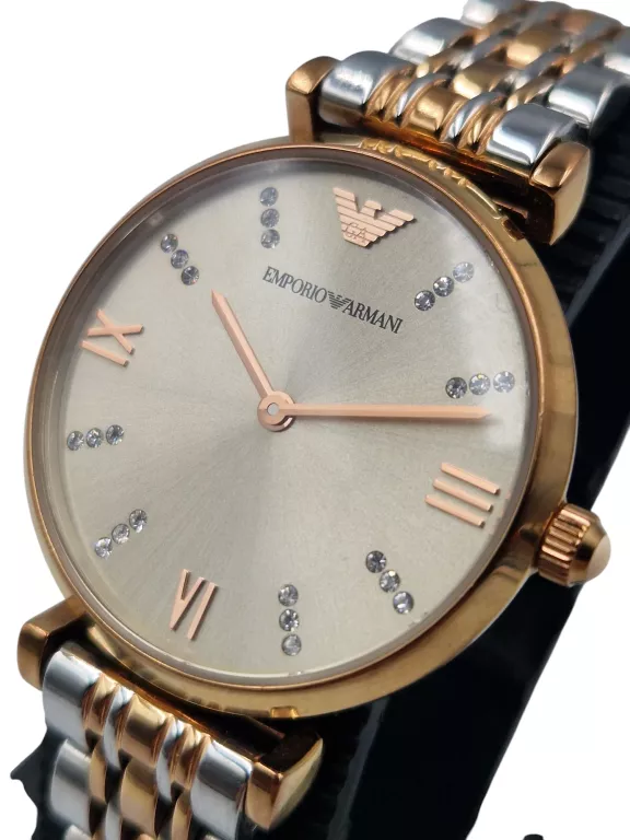 ZEGAREK DAMSKI EMPORIO ARMANI AR1840 SREBRNY