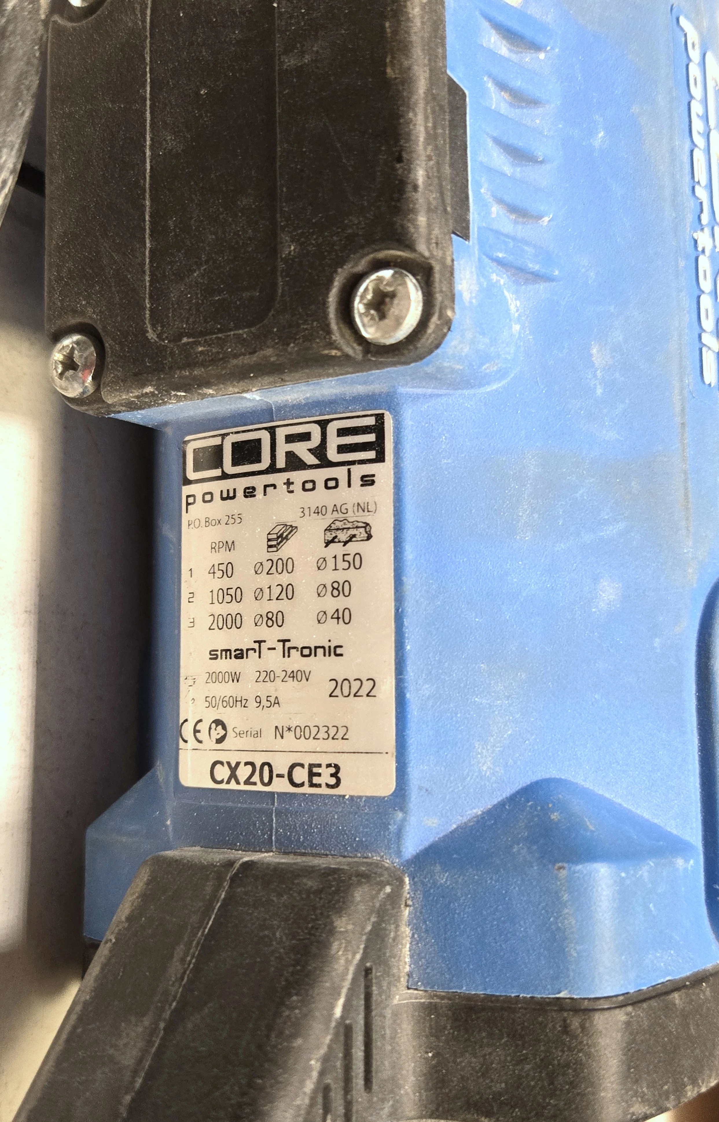 wiertnica-core-cx-20-ce3-stojak-carat-s-1803-moc-silnika-kw-2