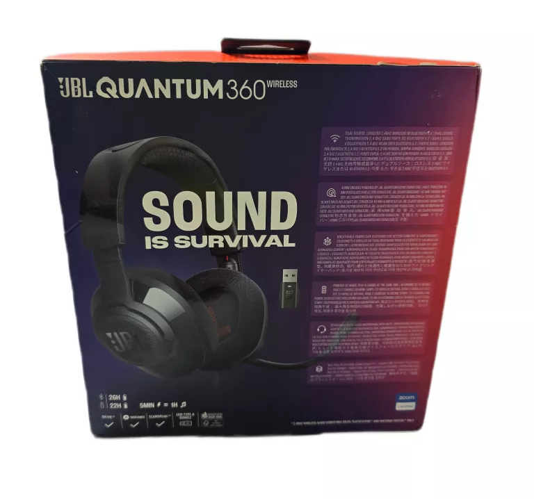 SŁUCHAWKI JBL QUANTUM 360 WIRELESS!