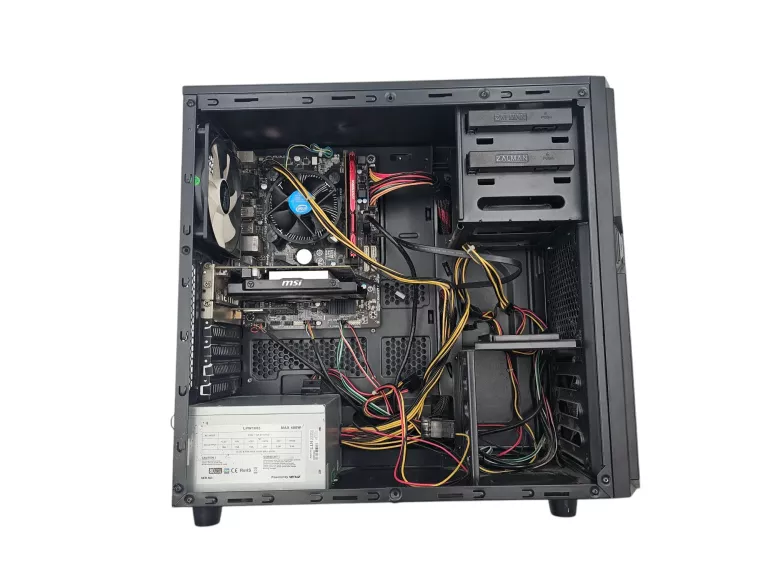 KOMPUTER STACJONARNY INTEL CORE I3-4160 8GB RAM 512GB SSD MSI GTX 750 TI