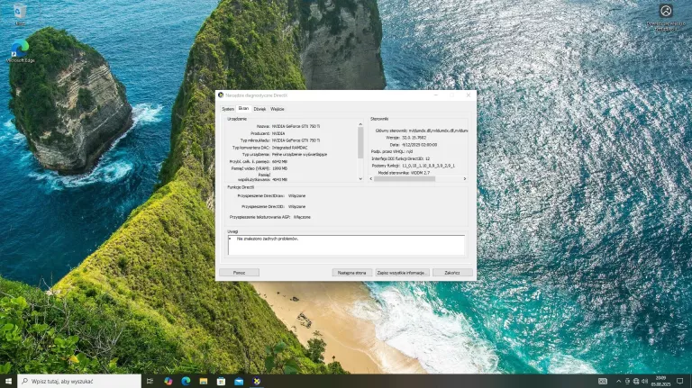 KOMPUTER STACJONARNY INTEL CORE I3-4160 8GB RAM 512GB SSD MSI GTX 750 TI