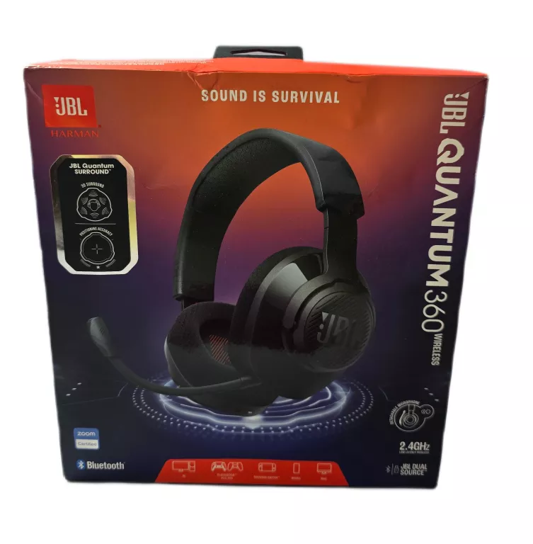 SŁUCHAWKI JBL QUANTUM 360 WIRELESS!