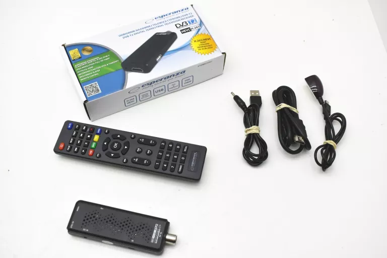 ESPERANZA EV109R TUNER CYFROWY DVB-T2 H.265/HEVC