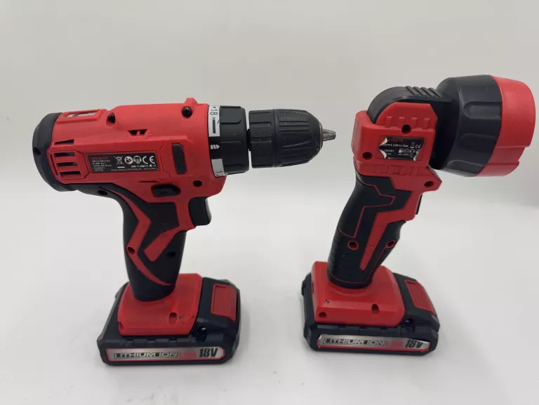 WKRĘTARKA NUTOOL NPK18XLPL + 2AKU + LATARKA + ŁADOWARKA