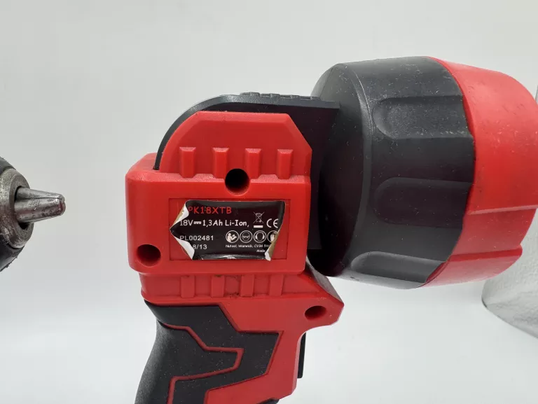 WKRĘTARKA NUTOOL NPK18XLPL + 2AKU + LATARKA + ŁADOWARKA