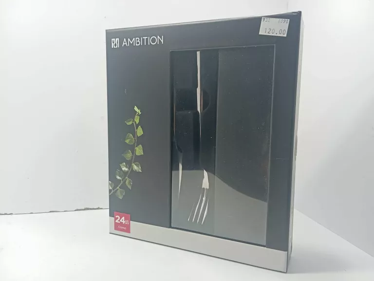KOMPLET SZTUĆCÓW SZTUĆCE COMO AMBITION 24EL. STAL NIERDZEWNA 6 OSÓB