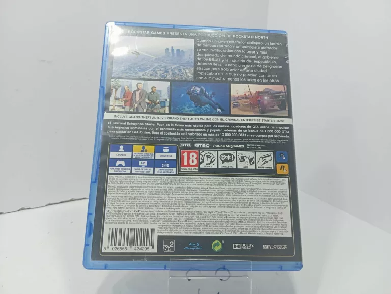 GRAND THEFT AUTO 5 PS4