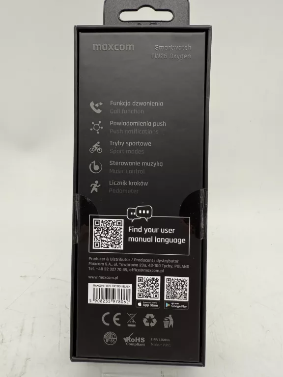 SMARTWATCH MAXCOM FW26 OXYGEN