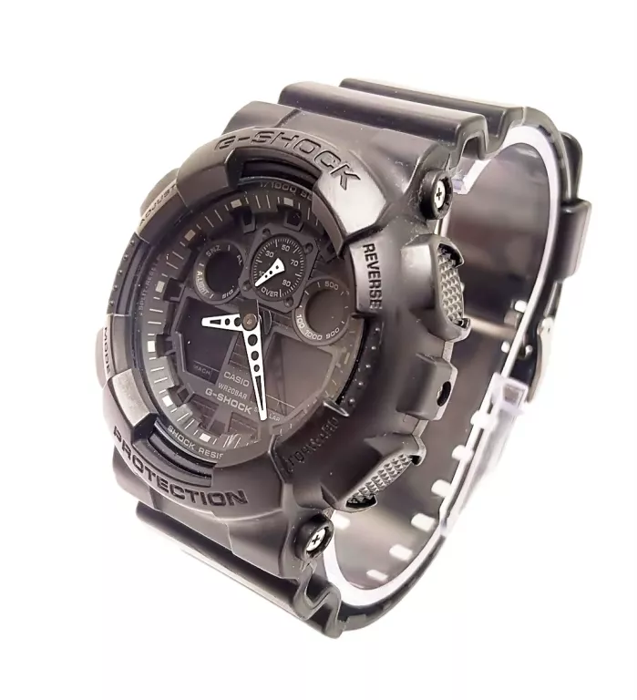 ZEGAREK CASIO GA-100-1A1 CZARNY PASEK