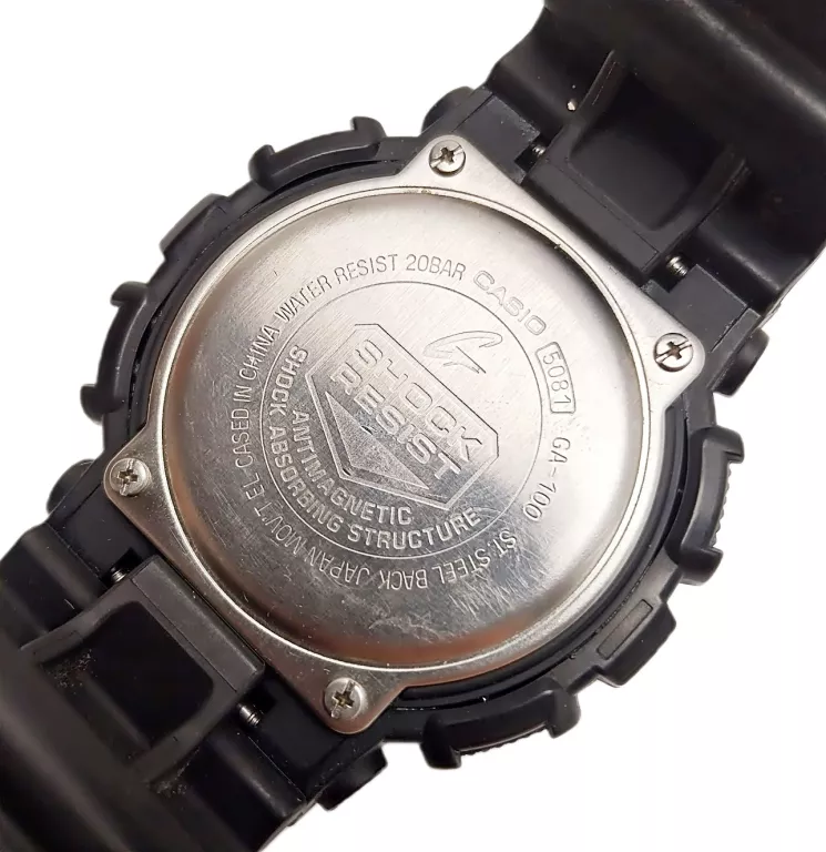 ZEGAREK CASIO GA-100-1A1 CZARNY PASEK