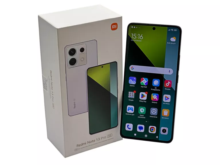 TELEFON XIAOMI REDMI NOTE 13 PRO 5G 8/256GB MIDNIGHT BLACK - WOLNY RYNEK