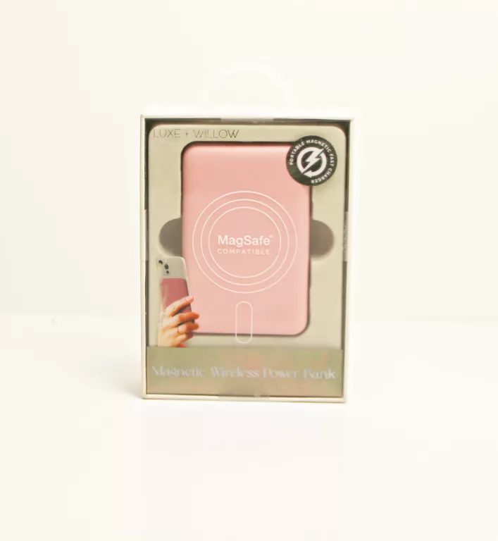 POWERBANK ABS 5000MAH RÓŻOWY