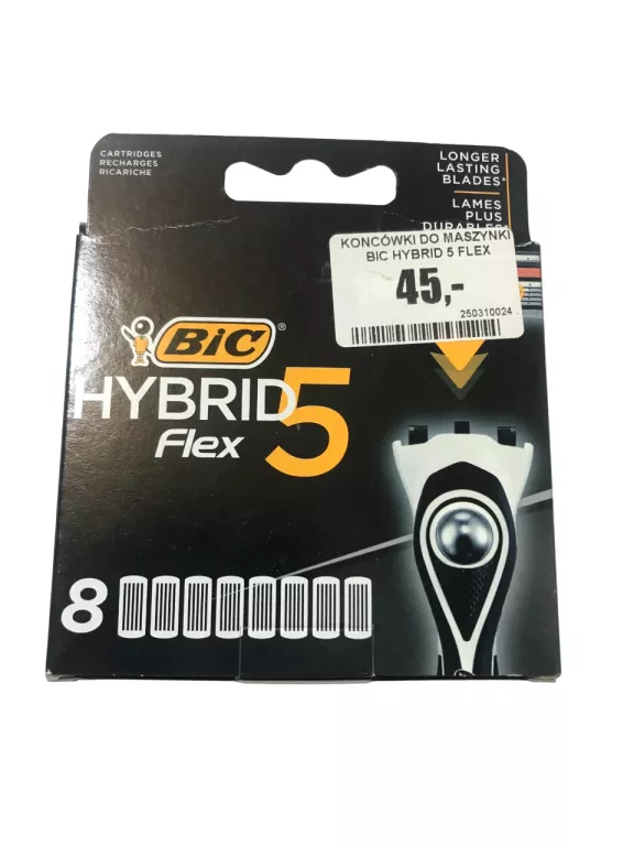 KONCÓWKI DO MASZYNKI BIC HYBRID 5 FLEX
