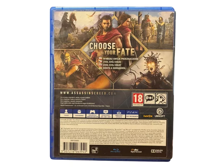 GRA NA PS4 ASSASIN'S CREED ODYSSEY