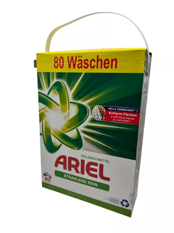 PROSZEK DO PRANIA UNIWERSALNY ARIEL 5,2 KG 80 PRAŃ