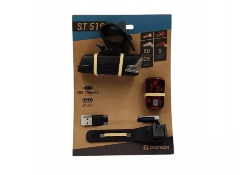 DECATHLON ST510 OŚWIETLENIE ROWEROWE