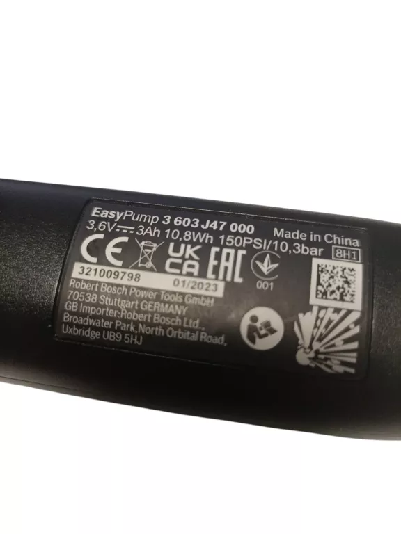 POMPKA ROWEROWA BOSCH EASYPUMP 3603 J47 000