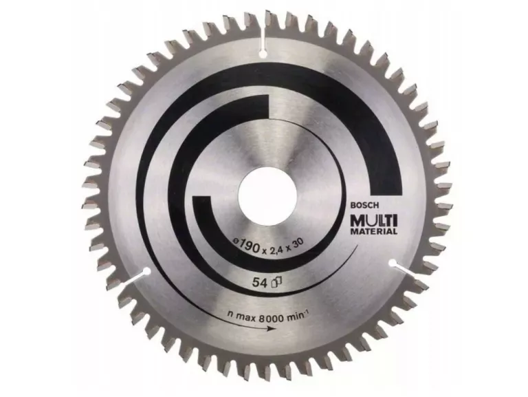 BOSCH TARCZA PILARSKA MULTI 190X30 Z54