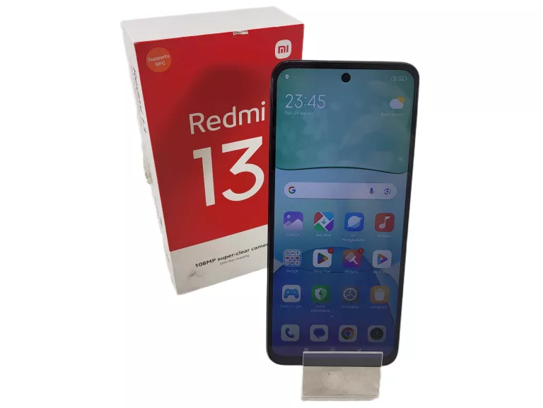 TELEFON XIAOMI REDMI 13 KOMPLET 8GB/256GB MIDNIGHT BLACK 6,79"