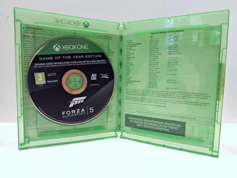 GRA XBOX ONE FORZA MOTORSPORT 5 ANG
