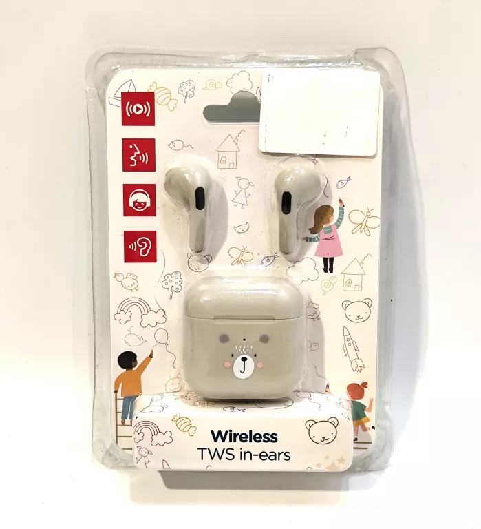 SŁUCHAWKI WIRELESS TWS IN-EARS MISIEM