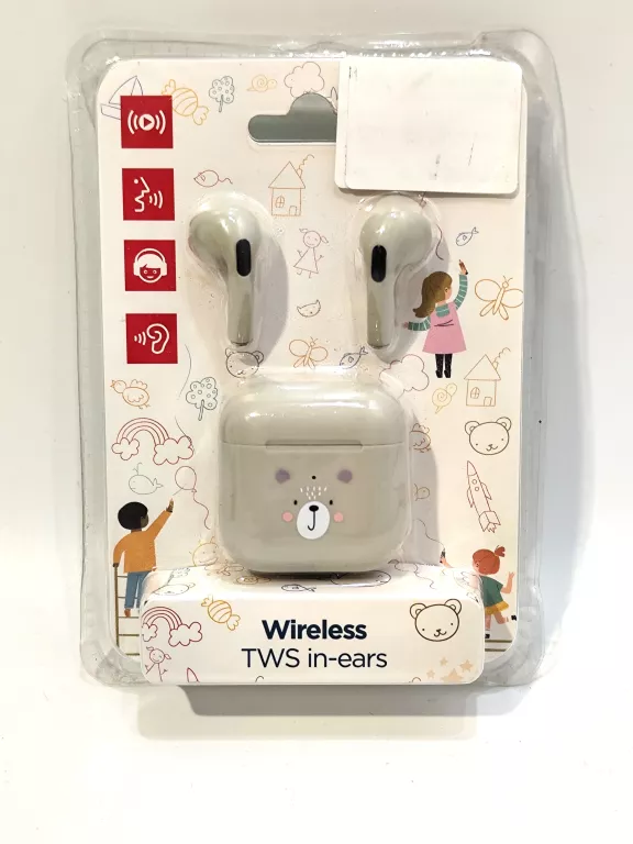 SŁUCHAWKI WIRELESS TWS IN-EARS MISIEM