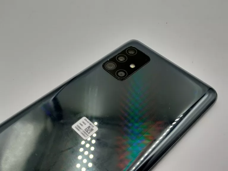 SMARTFON SAMSUNG GALAXY A51 4 GB / 64 GB 4G (LTE) CZARNY