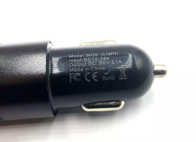 ŁADOWARKA SAMOCHODOWA USB LOOMBARD 5V 1000MA