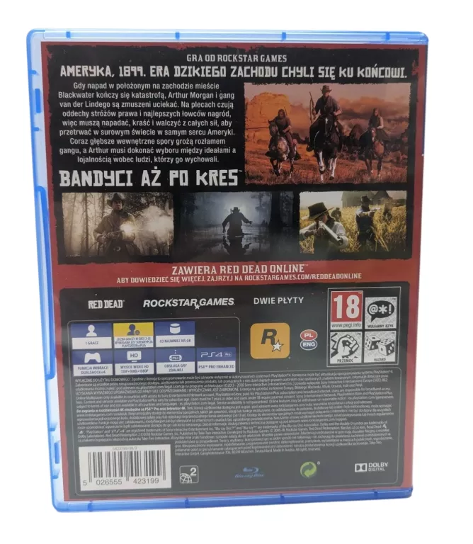 READ DED REDEMPTION II - GRA NA KONSOLĘ PLAYSTATION 4 #CZYTAJ OPIS