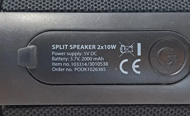 GŁOŚNIK ROSELAND SPLIT SPEAKER 2X10W