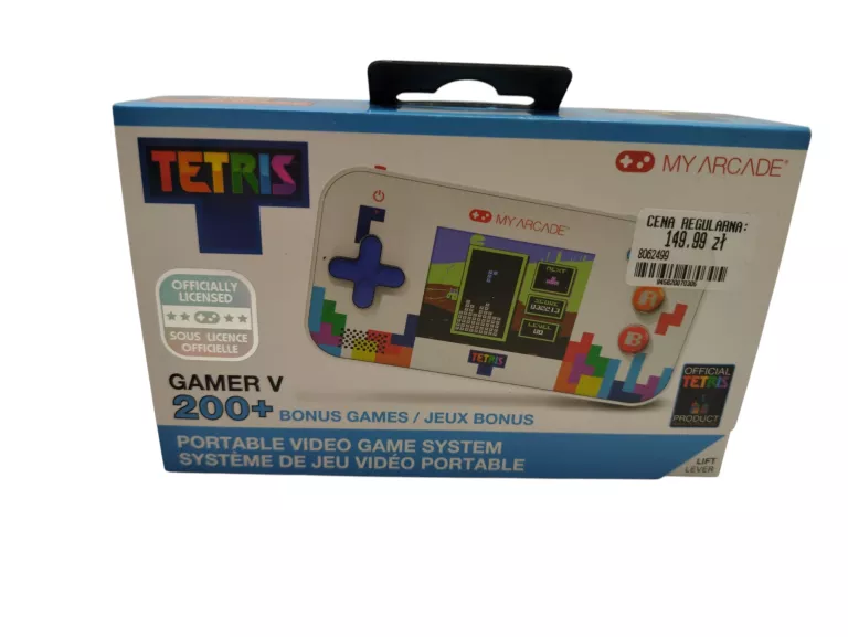 MINI KONSOLA RETRO 200+ GIER MY ARCADE TETRIS GAMER V DGUNL-7030