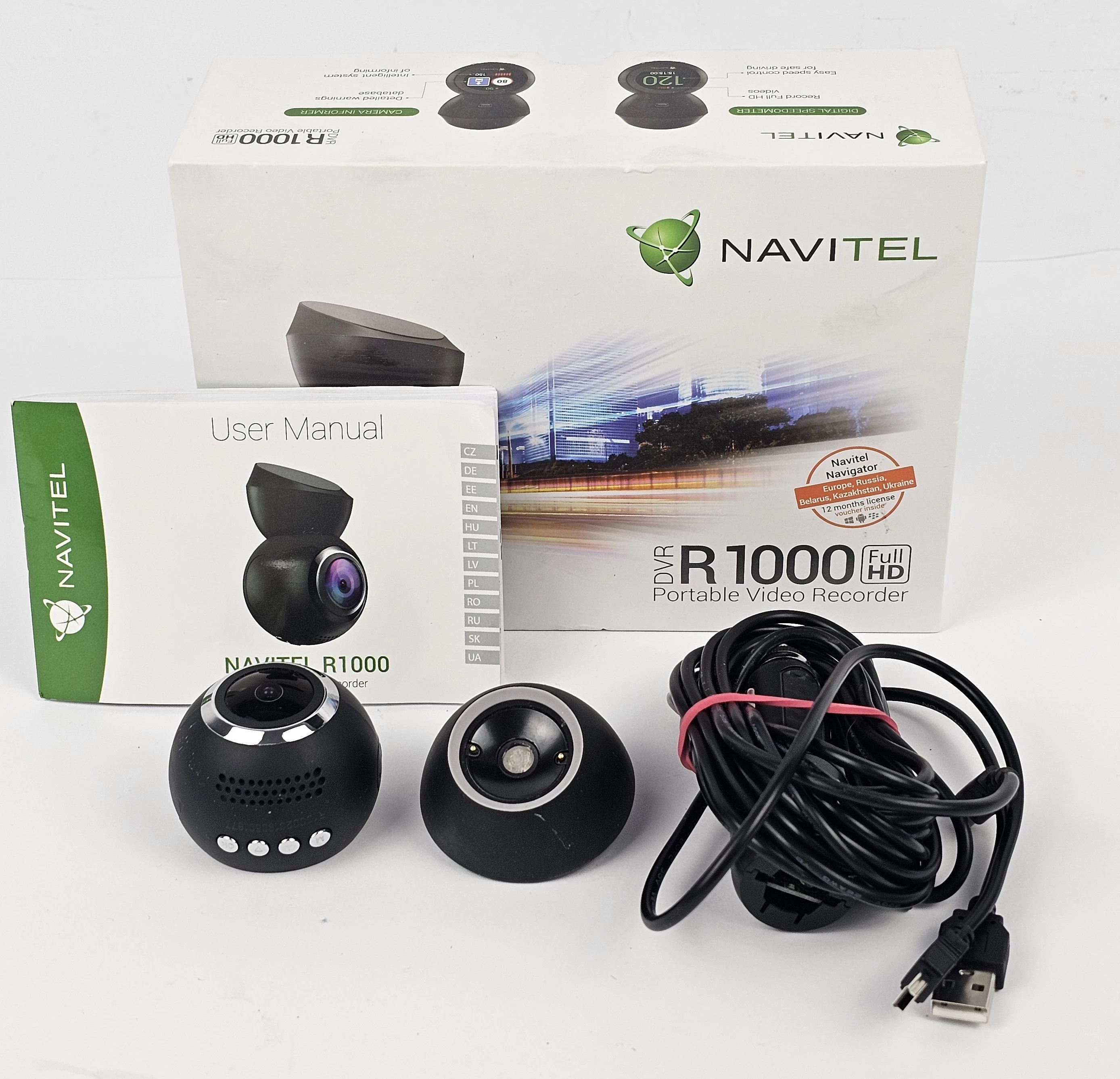 WIDEOREJESTRATOR NAVITEL R1000 GPS WIFI 1,22