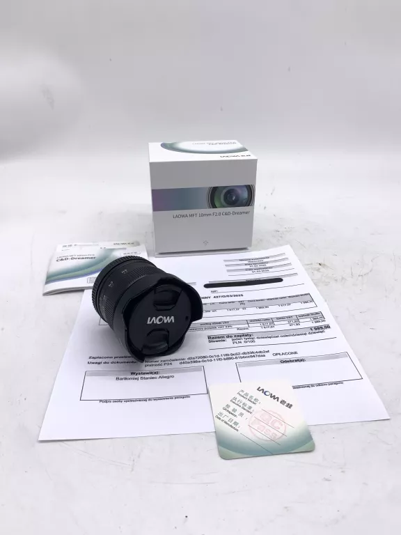 OBIEKTYW VENUS OPTICS LAOWA 10MM F2 C&D-DREAMER (MICRO 4/3) GW