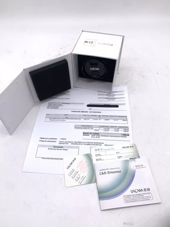 OBIEKTYW VENUS OPTICS LAOWA 10MM F2 C&D-DREAMER (MICRO 4/3) GW