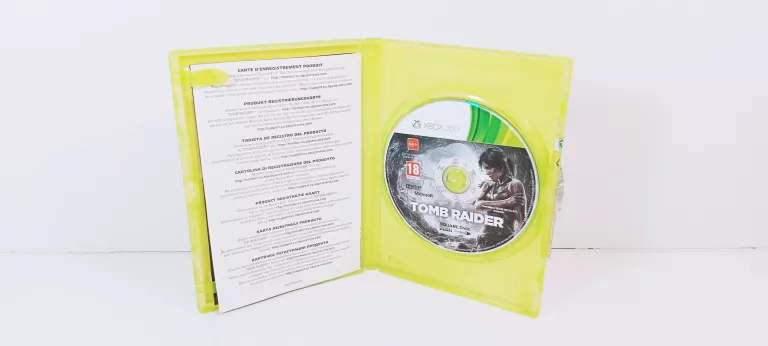 GRA XBOX 360 TOMB RAIDER