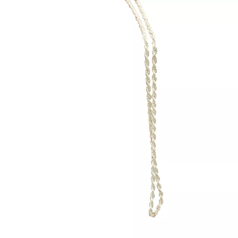 SREBRNY ŁAŃCUSZEK 44CM 8G