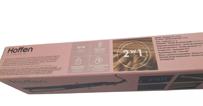 PROSTOWNICA Z WYŚWIETLACZEM HOFFEN BE-380124