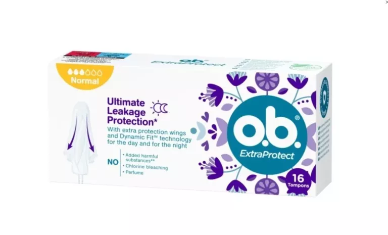 O.B. EXTRA PROTECT NORMAL 16 SZTUK TAMPONY