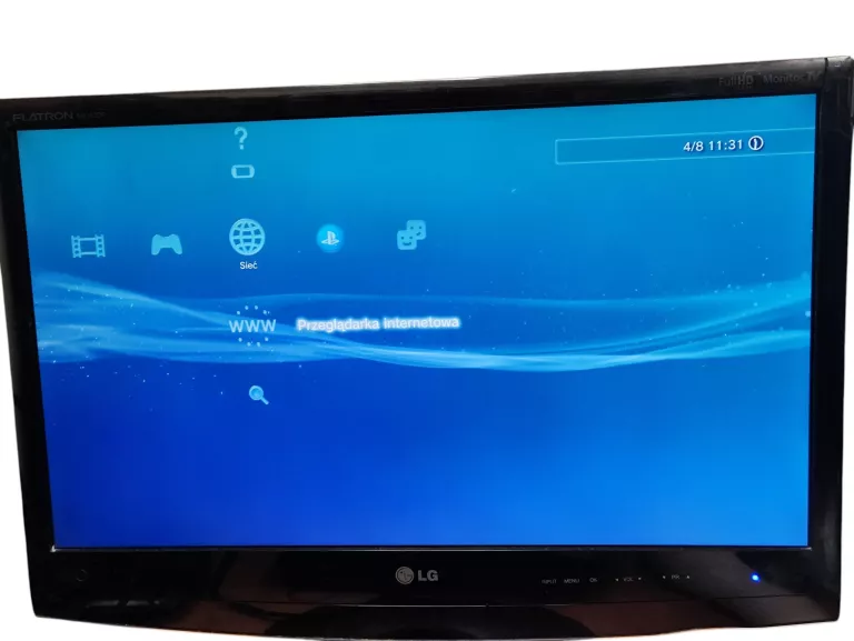 KONSOLA PS3 120GB CECH-2003A + 2 PADY, 6 GIER