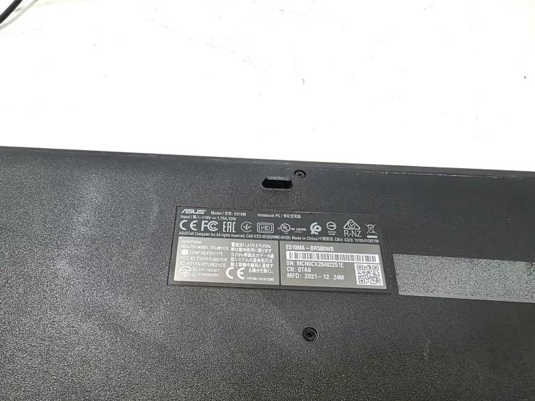 LAPTOP ASUS E510 INETL N 4/512GB WIN 11 ŁAD
