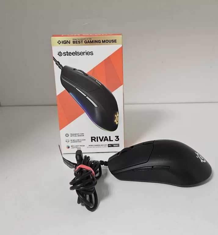 MYSZKA PRZEWODOWA STEELSERIES RIVAL 3 M-00018