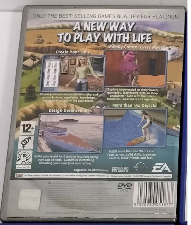 THE SIMS 2 PLAYSTATION 2