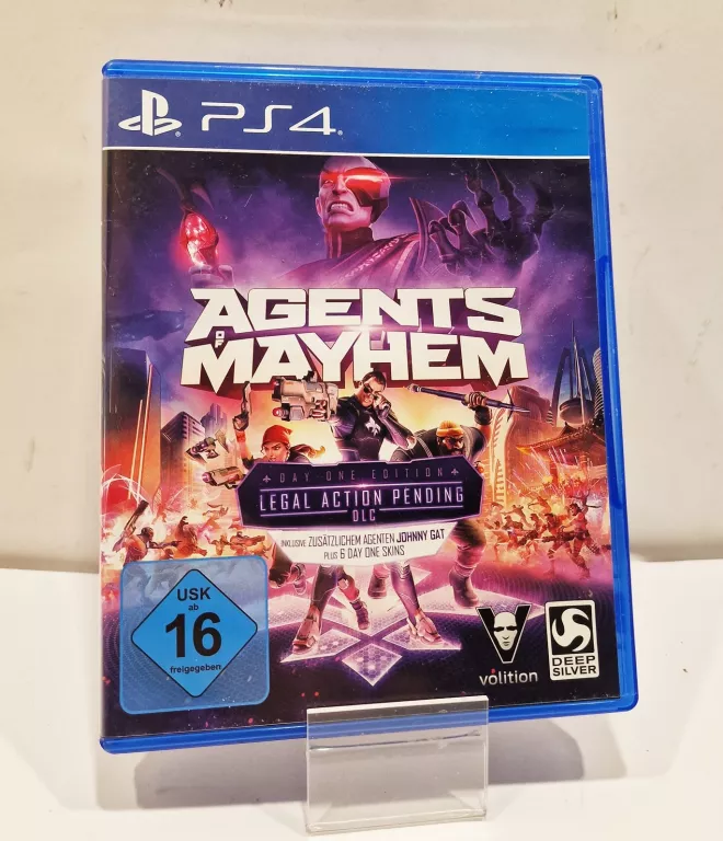 GRA NA PS4 AGENTS MAYHEM LEGAL ACTION PENDING
