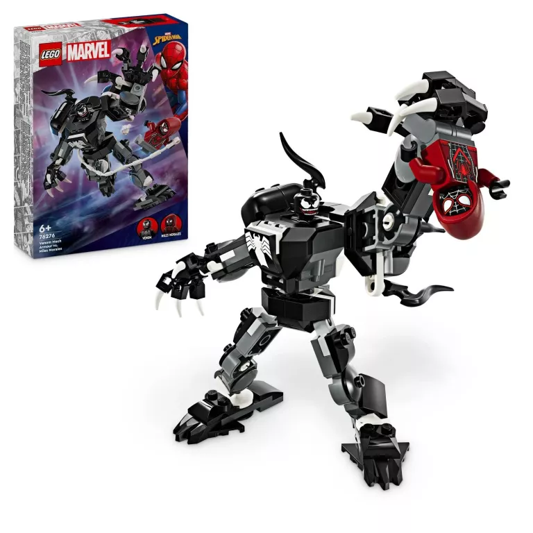 LEGO SUPER HEROES 76276 MECHANICZNA ZBROJA VENOMA USZKODZONY KARTON