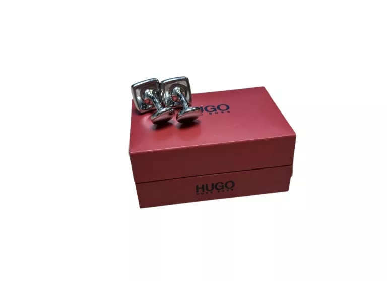 SPINKI DO MANKIETÓW HUGO BOSS W PUDEŁKU ORYGINALNYM