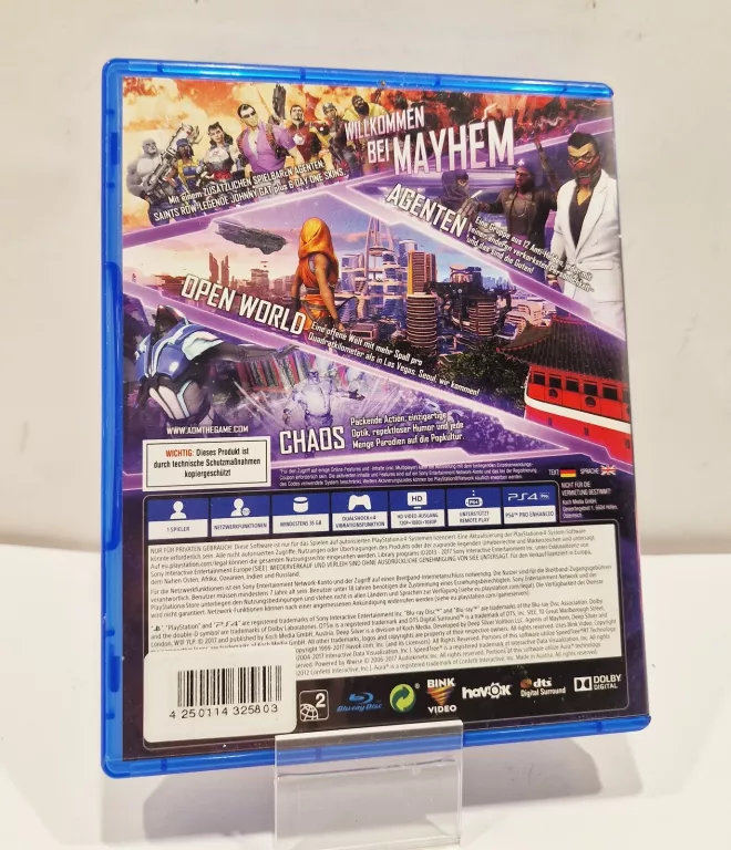 GRA NA PS4 AGENTS MAYHEM LEGAL ACTION PENDING