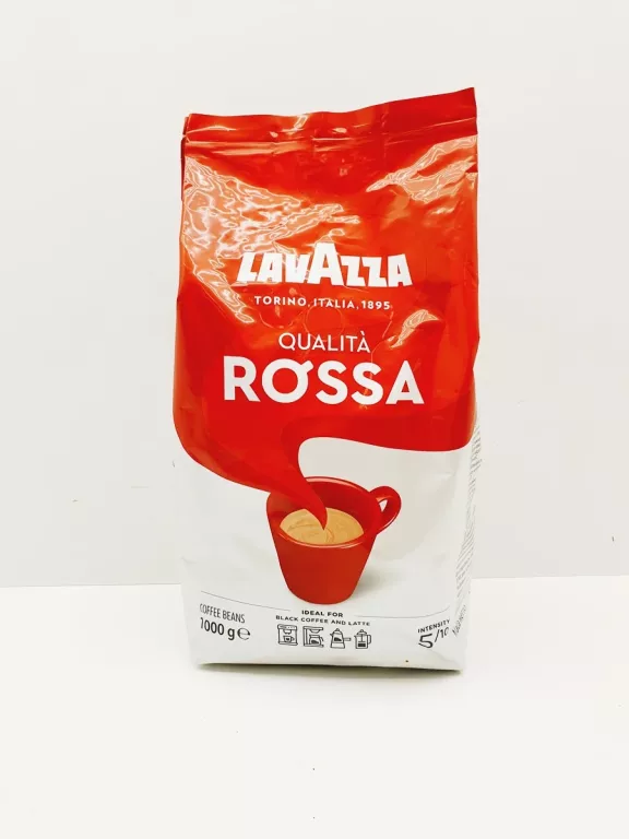 KAWA ZIARNISTA MIESZANA LAVAZZA QUALITA ROSSA 1000G