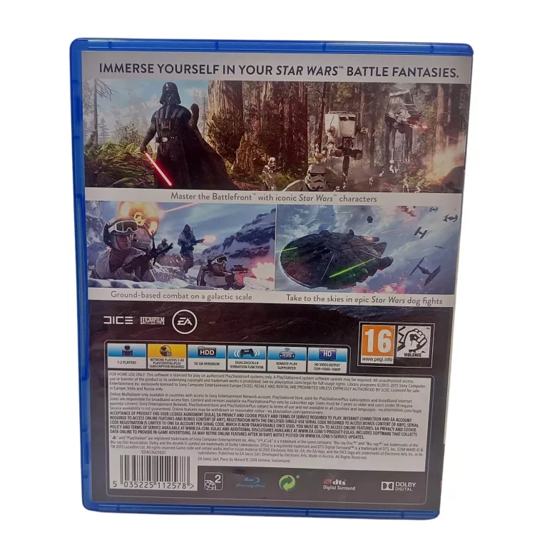 GRA STAR WARS BATTLEFRONT PS4